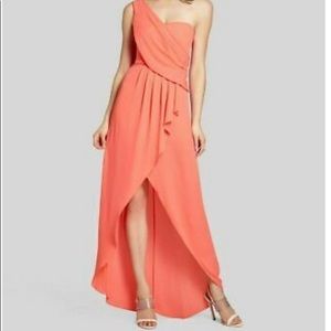 BCBG MAXAZRIA Kailo Ambrosia One Shoulder Draped